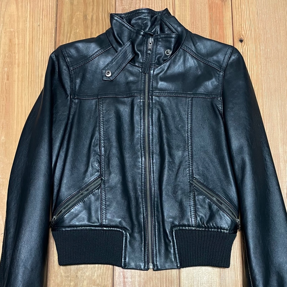 Women’s Leather Jacket Size Small